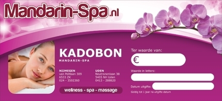 Gift voucher Mandarin Spa