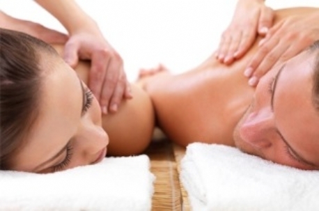 Enjoy a massage together.